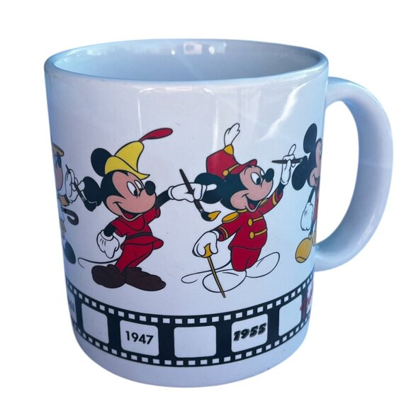 Mickey Thru The Years Mug Made by Applause 12oz - Picture 3 of 6